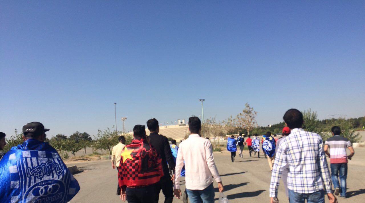 تماشاگران استقلال و پرسپولیس