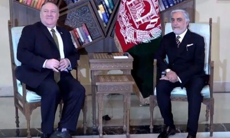 عبدالله و پمیئو بر حل بحران سیاسی افغانستان تأکید کردند