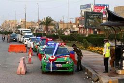 ماشین پلیسی که تبدیل به ماشین عروس شد!