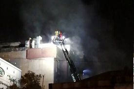 حریق در یک کلینیک درمانی در خیابان شریعتی تهران