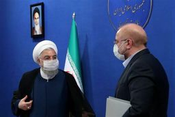 نشست مشترک روحانی و قالیباف در مورد بودجه ۱۴۰۰