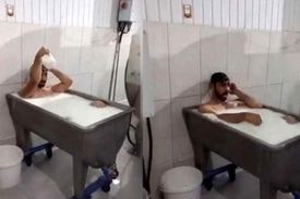 ۱۵ سال زندان برای حمام با وان پر از شیر!