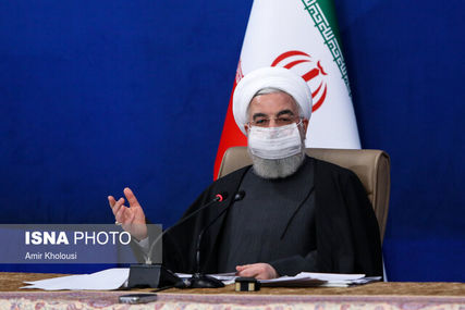 روحانی: ملت مردانه و علی وار مشکلات را تحمل کردند