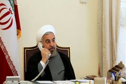 گفت و گوی تلفنی روحانی و امیر قطر در مورد حوادث اخیر در فلسطین و وضعیت یمن