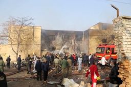 سه فوتی در سانحه سقوط هواپیمای جنگی در تبریز