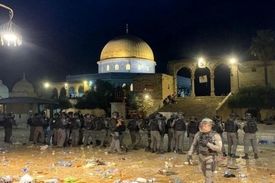 جنایات امروزصهیونیست ها در مسجدالاقصی