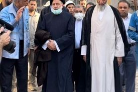 آیت الله رییسی صبح امروز به آبادان رفت