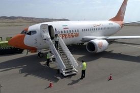 لاستیک هواپیمای پرواز تهران &#8211; مشهد پس از فرود ترکید