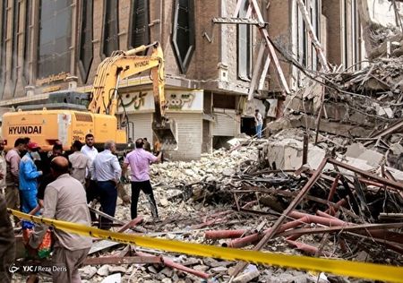 ۷ نفر دیگر از مسببان ریزش ساختمان متروپل بازداشت شدند