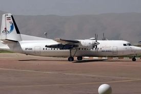 فرود اضطراری فوکر ۱۰۰ در فرودگاه اردبیل